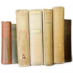 Large collection of Mortimer Menpes and AC Black travel books including notable limited and signed volumes 'Durbar' signed 888/1000, 'Paris' de-luxe edition 147/500, 'Cruikshank's Water-Colours' signed 31/300, 'Yorkshire Coast & Moorland Scenes' signed by Gordon Home 150/200 etc approx 100 volumes