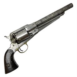 Remington Richmond Virginia .44 six-shot army revolver, the 20cm(8