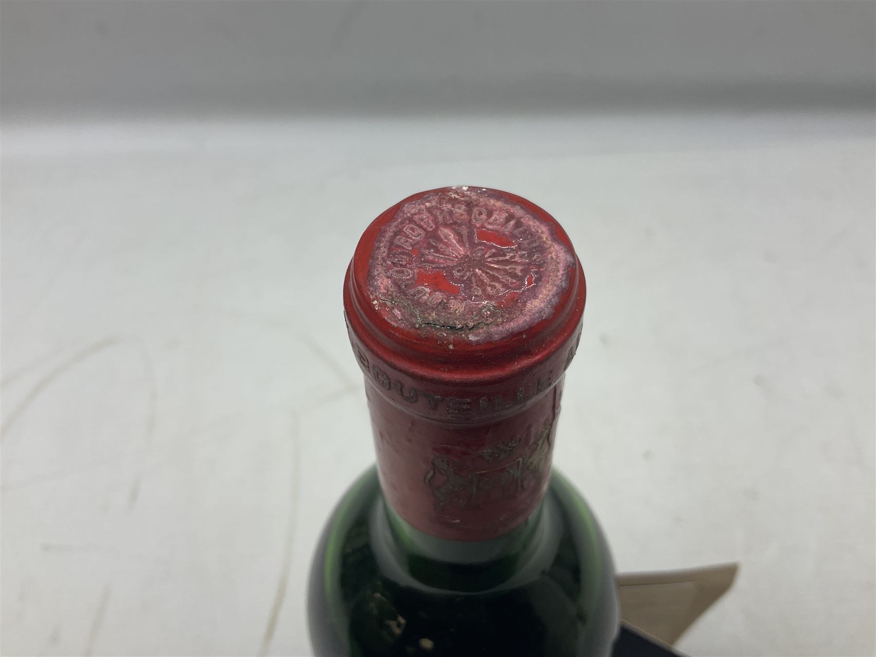 Chateau Mouton Rothschild, 1970, Grand Cru Classe Pauillac, unknown contents and proof 