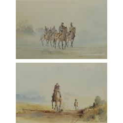 David Howell (British 1939-): 'Summer Workout' and 'Winter Training', pair limited edition prints signed and numbered in pencil, titled verso 29cm x 44cm (2)