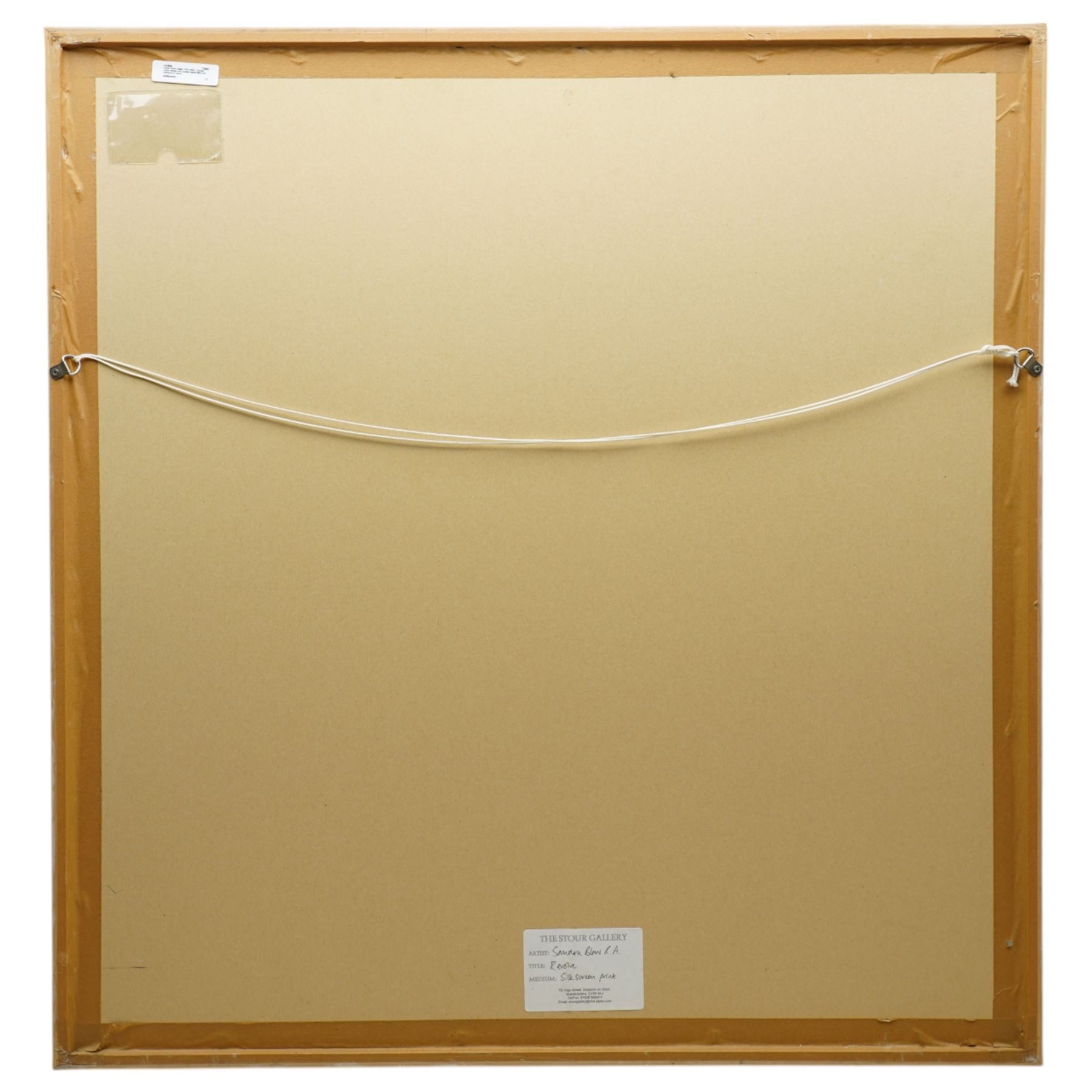 Sandra Blow (British 1925-2006): 'Revolve', etching and aquatint in colours signed titled numbered 30/75 and dated '03 in pencil 75cm x 72cm
Provenance: The Stour Gallery, Eastway, London 