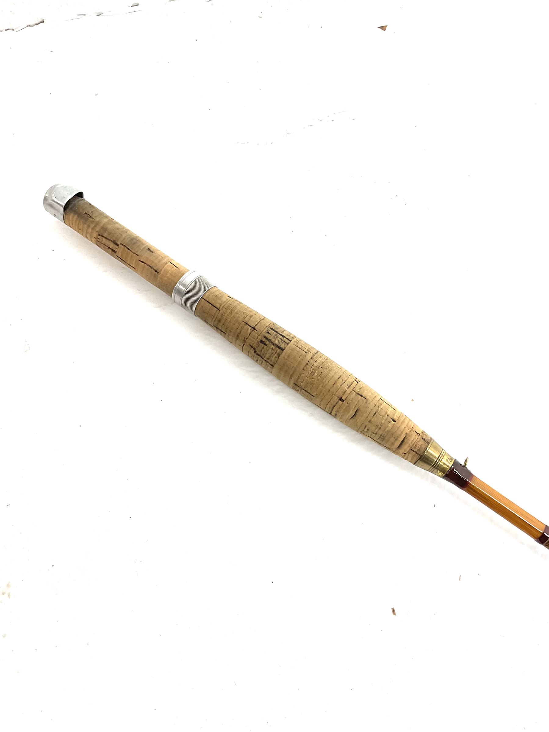 Hardy Bros Ltd Alnwick, 'The JJ Hardy Triumph' two piece palakona fly fishing rod