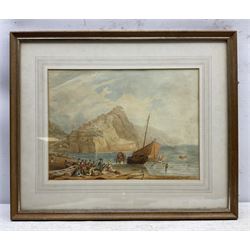 After Francis Nicholson (British 1753-1844): View of Robin Hood's Bay, watercolour unsigned 23cm x 32cm 