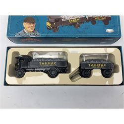 Five boxed Corgi die-cast models comprising ‘Dibnah’s Choice’ Sentinel Dropside wagon and Fowler B6 Crane Engine and Trailer, Albion Caledonian lorry, Texaco tanker and Wall’s AEC trailer