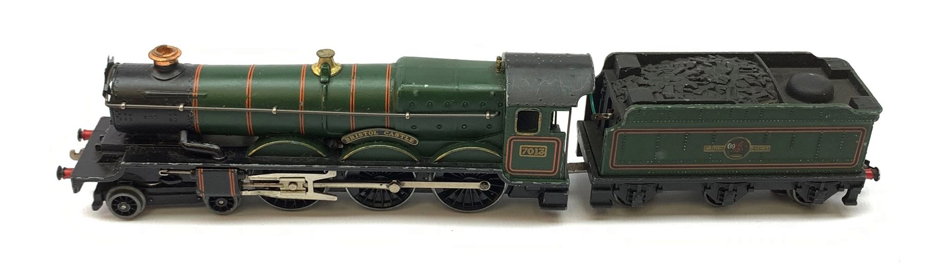 Hornby Dublo - EDLT20 electric three-rail Castle Class 4-6-0 locomotive 'Bristol Castle' No.7013 with tender, in plain blue box