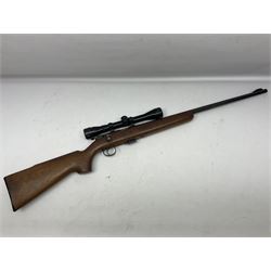 FIREARMS CERTIFICATE REQUIRED - BSA Supersport 5 bolt-action .22 LR rim-fire rifle with five-shot magazine, the 58.5cm (23