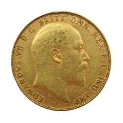  1905 gold full sovereign   