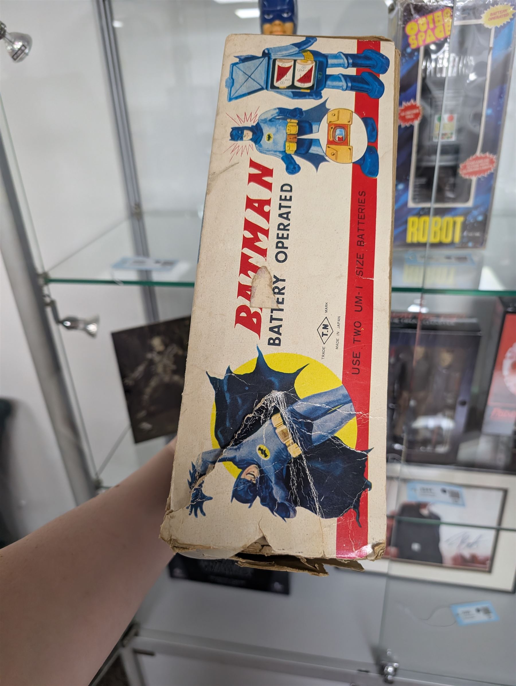  T.N Nomura Batman battery operated robot, boxed