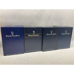 Six Royal Doulton figures, to include Mary Countess Howe no.HN3007, Sweet Sixteen no. HN3648, The Peggy Davies Collection Lily no.HN3902, four with original boxes 