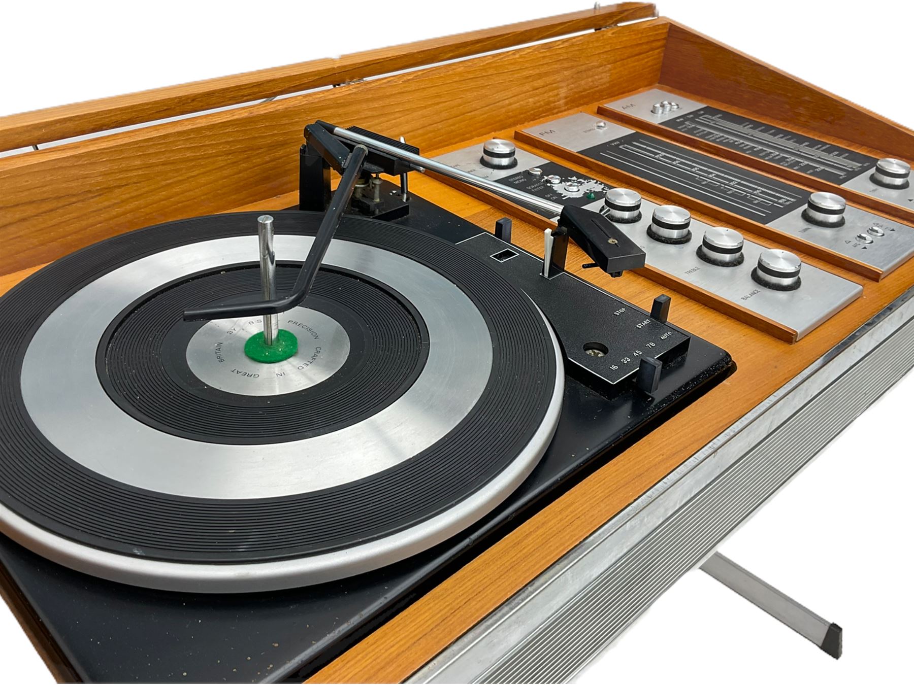 Deccasound - Vintage radiogram with speakers