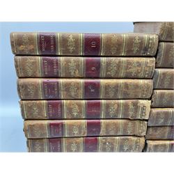 Oeuvres Choisies De Bossuet, Eveque De Meaux. 1821-1824 Versailles. Thirty volumes. Uniformly bound in full tree calf with red and gilt spines. Bears labels from 'Bibliotheca in Sussex Anglia Monasterium Storrington'.