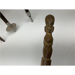 Adjustable Gamebird shooting stick, together with Mills Munitions shooting stick, Featherwate shooting stick, five others and two wooden walking sticks.  