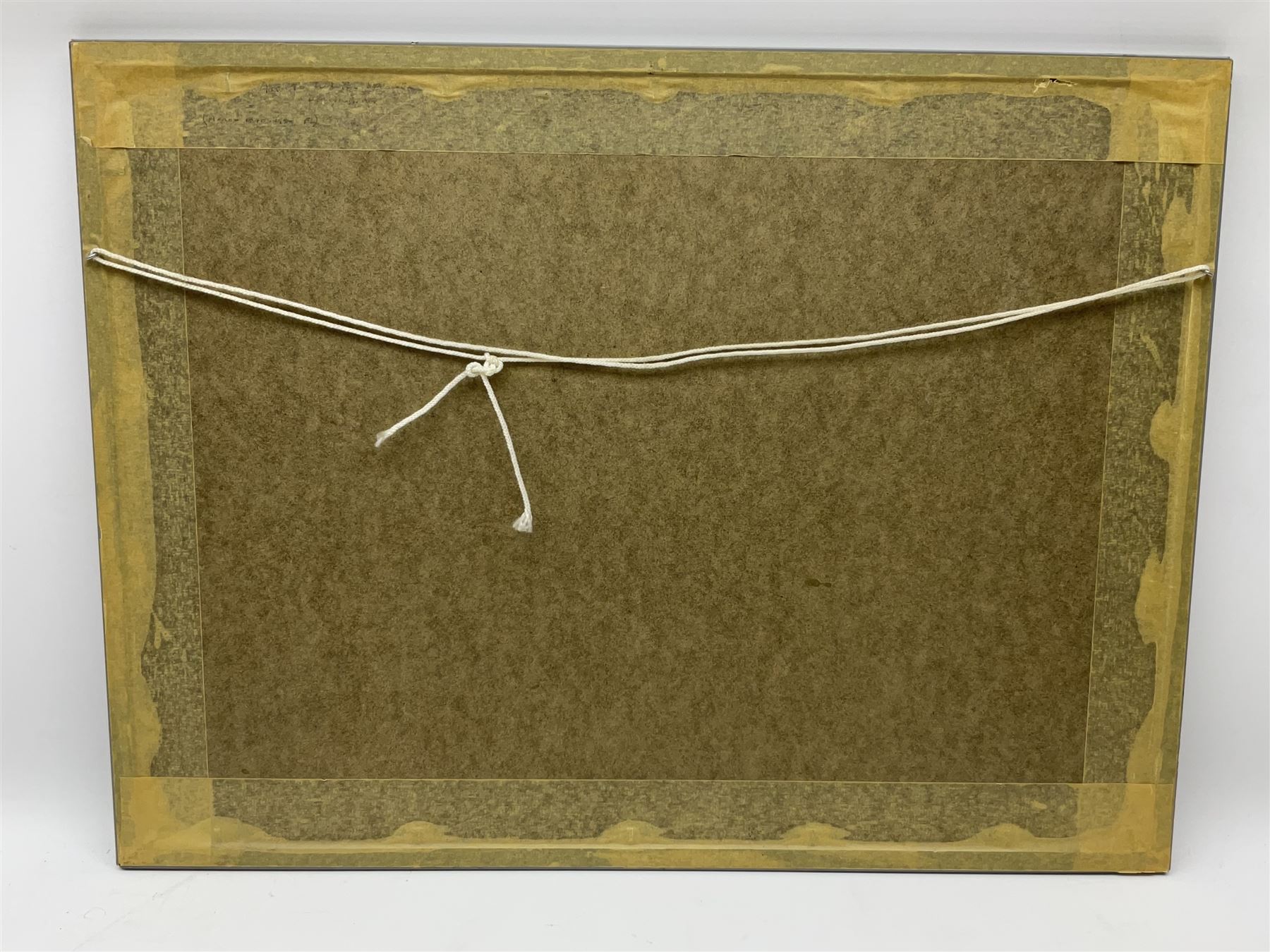 Attrib. Ken Spooner (British b.1942): Cornish Houses, mixed media unsigned 30cm x 46cm