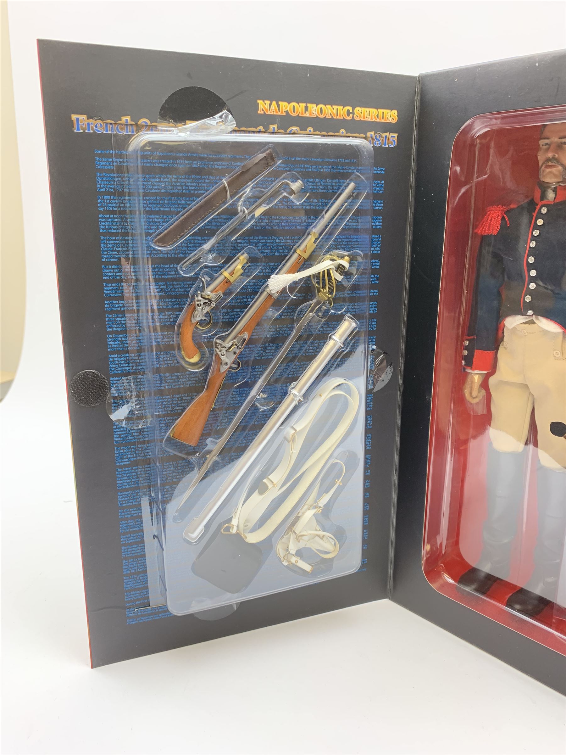 Modellers Loft Exclusive Napoleonic Series 1/6th scale action figure 'French 2eme Regiment de Cuirassiers 1815', unopened and mint in factory sealed box