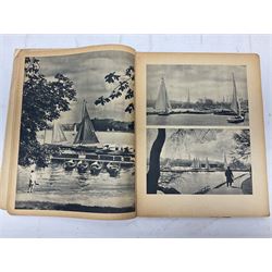 Adolf Hitler, Bilder aus dem Leben des Fuhrers [Pictures from the Life of the Fuhrer], Herausgegeben vom Cigaretten / Bilderdienst, Hamburg / Bahrenfeld, 1936, an album of two hundred tipped-in cards bearing photographs by Heinrich Hoffman, originally collected with cigarettes, 31 cm x 24 cm; together with a Waffen-SS book 'Wenn alle Bruder schweigen'; Hamburg 1939-1945; and two other booklets