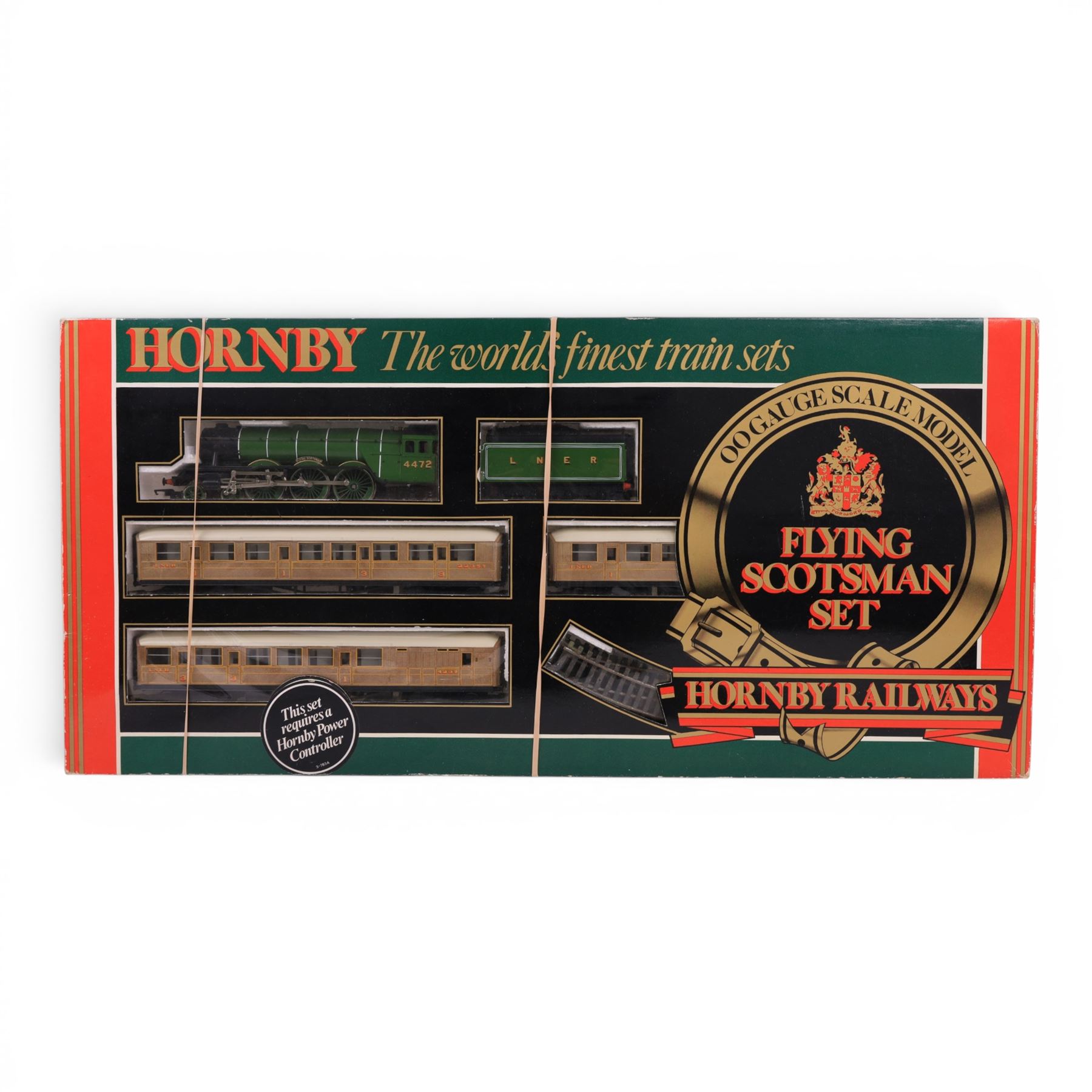 Two Hornby 00 gauge train sets, comprising R547 Flying Scotsman Set and R577 Freight Master Set, both boxed