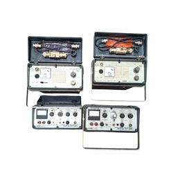 Two Racal Selective Analysers no. 9056, together with two Racal Calibrators, no. 850 & 852