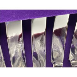 Arthur Price canteen of 18/10 stainless cutlery, together with another box