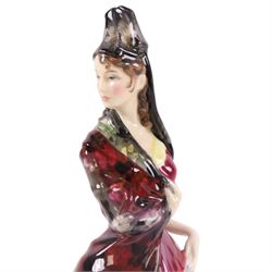 Two Royal Doulton figures, Carmen HN3993 and Mantilla HN2712