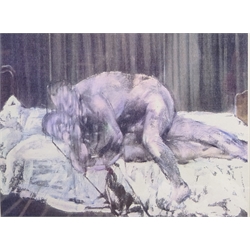 Francis Bacon (British 1909-1992): 'Two Figures 1953', artist's proof lithograph signed and marked e.a. in pencil 41cm x 28cm
Provenance: with Belmain Antiques, Ripon; Robert Simms Hampstead. J Y Poucher, Vernon, France, label verso

