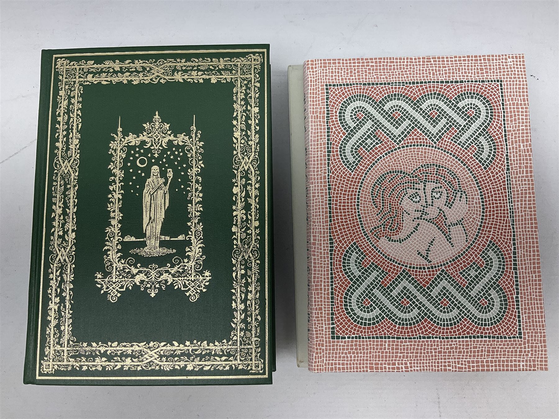 Folio Society; twenty two volumes, to include Cautionary Tales, In Trouble again, Uncle Silas, The Secret History, Sagittarius Rising etc 