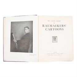 The Armies of India Painted by Major A.C. Lovett, Text by Major G.F. McMunn D.S.O, first edition, together with R.M.P Preston The Dessert Mounted Corps and The Caxton Edition of Raemaeker's Cartoons  
