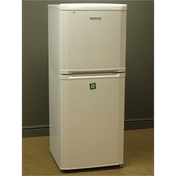  Beko TDA 531 W-1 fridge freezer, W55cm, H135cm, D58cm (This item is PAT tested - 5 day warranty from date of sale)  