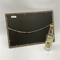 'The Last Moments of HMS Hood', first edition print after Robert Taylor signed in pencil by survivor Ted Briggs, together with a limited edition whisky bottle no. 3/498 commemorating the sinking Notes: the 24th May 2021 marks the 80th anniversary of the sinking of H.M.S. Hood