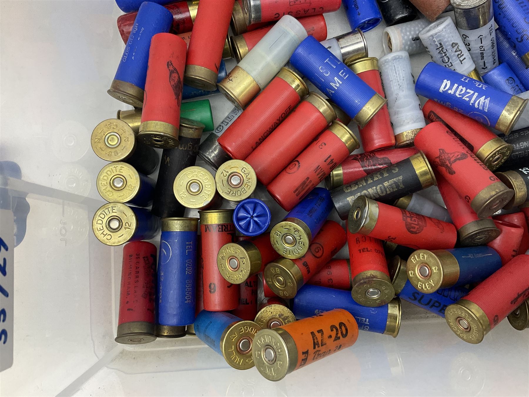 Approximately two-hundred and fifty collector's 12-bore cartridges SHOTGUN LICENCE REQUIRED