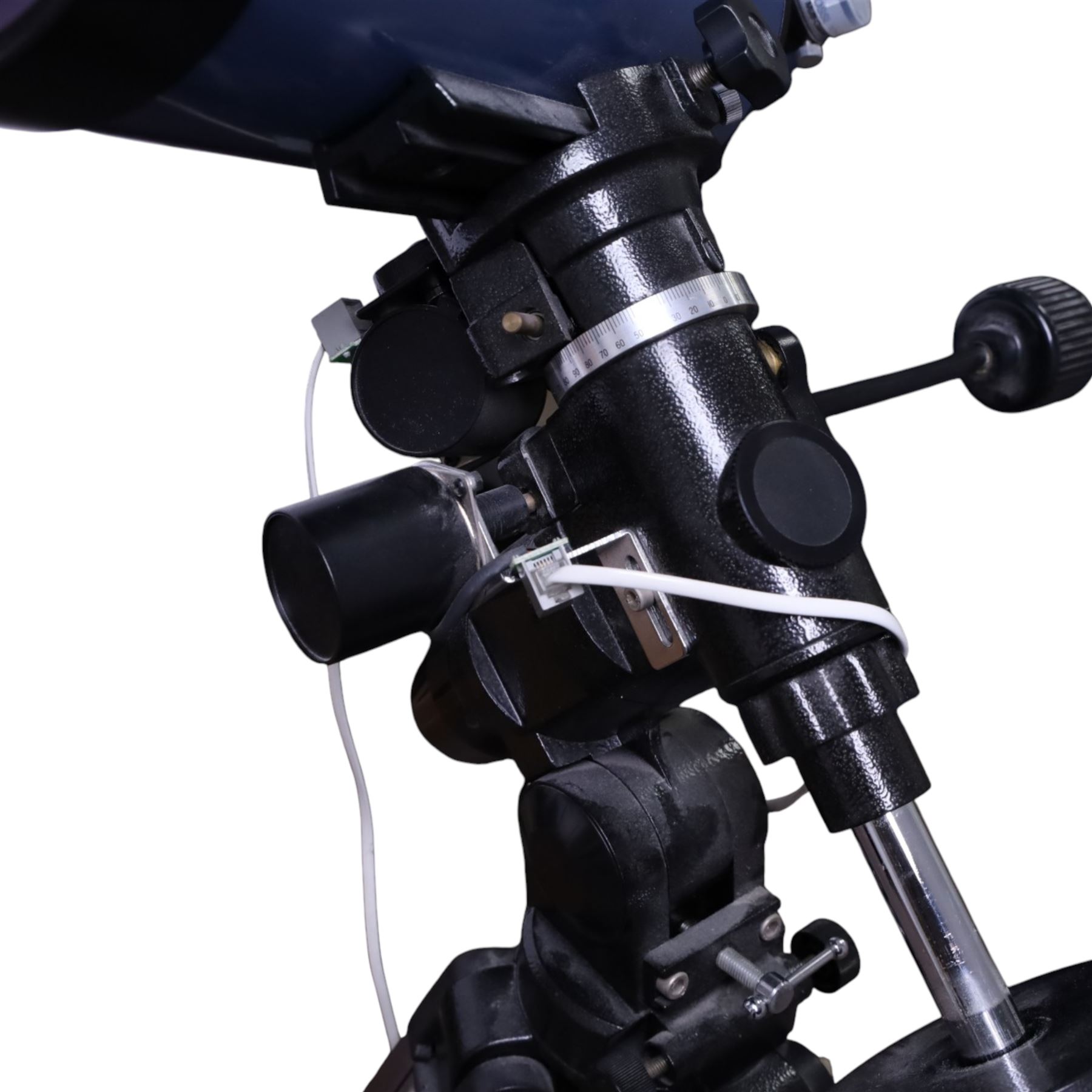 Skywatcher telescope, with D127mm, F1500mm coated optics, on tripod