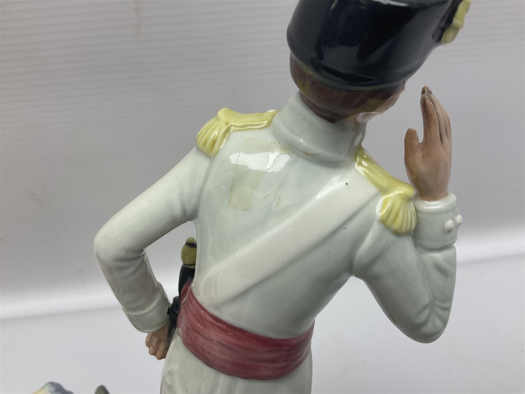 Three Royal Doulton figures, comprising The Lobster Man HN2317, Morning Ma'am HN 2895 and Pauline HN2441