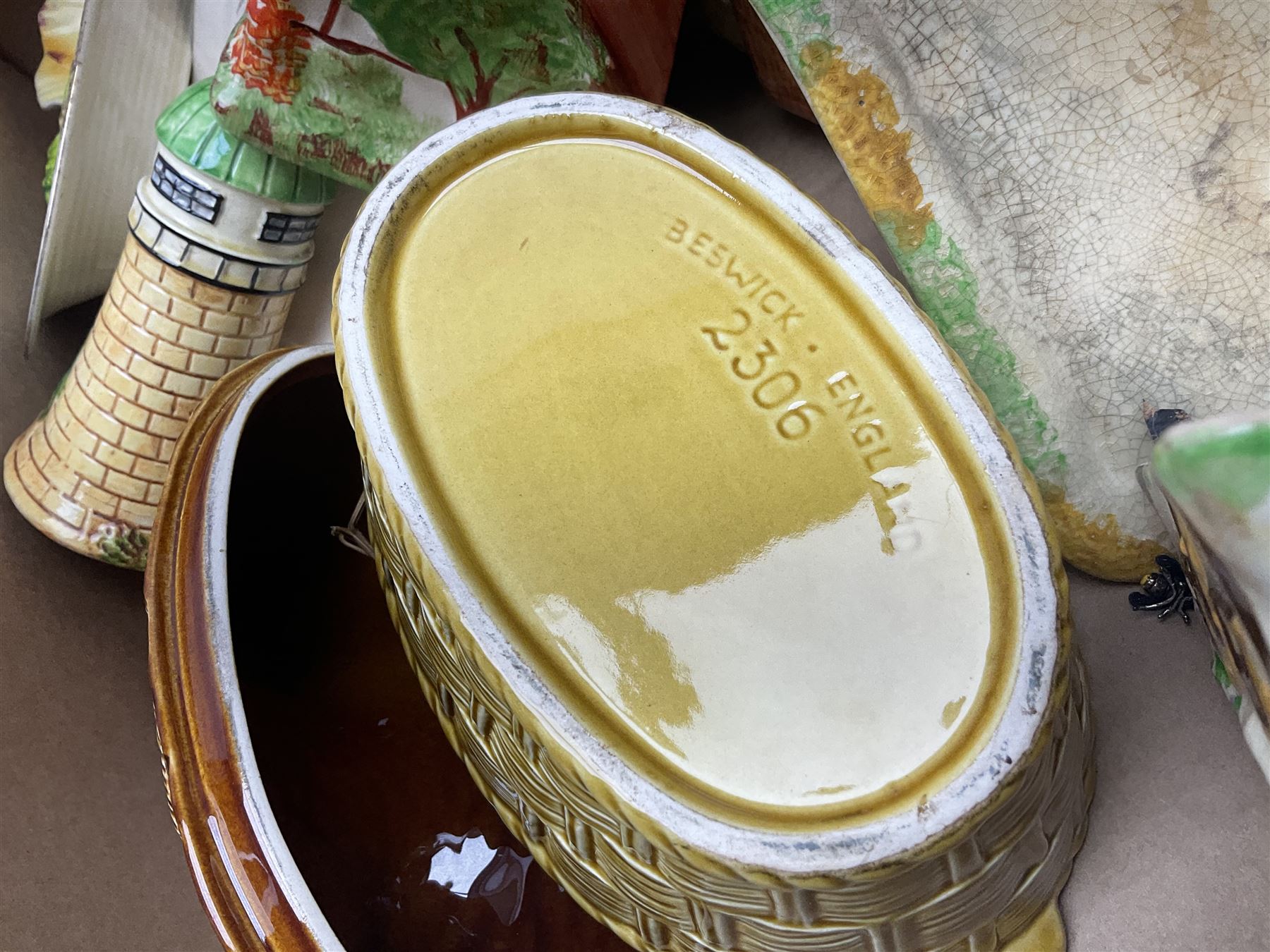 Teacups and saucers, including examples by Royal Worcester, Paragon and Shelley, together with a collection of other ceramics and collectables, in three boxes