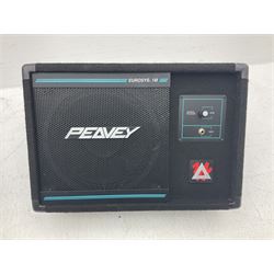 Pair of Peavey Eurosys 1PM/1M powered monitors, serial nos.E1049069/E1046604 L56cm (2)