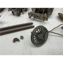 Three part-built live steam locomotives - 1.75