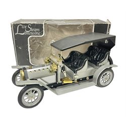 Mamod SA1L ‘Live Steam Limousine’ in silver, in original box 