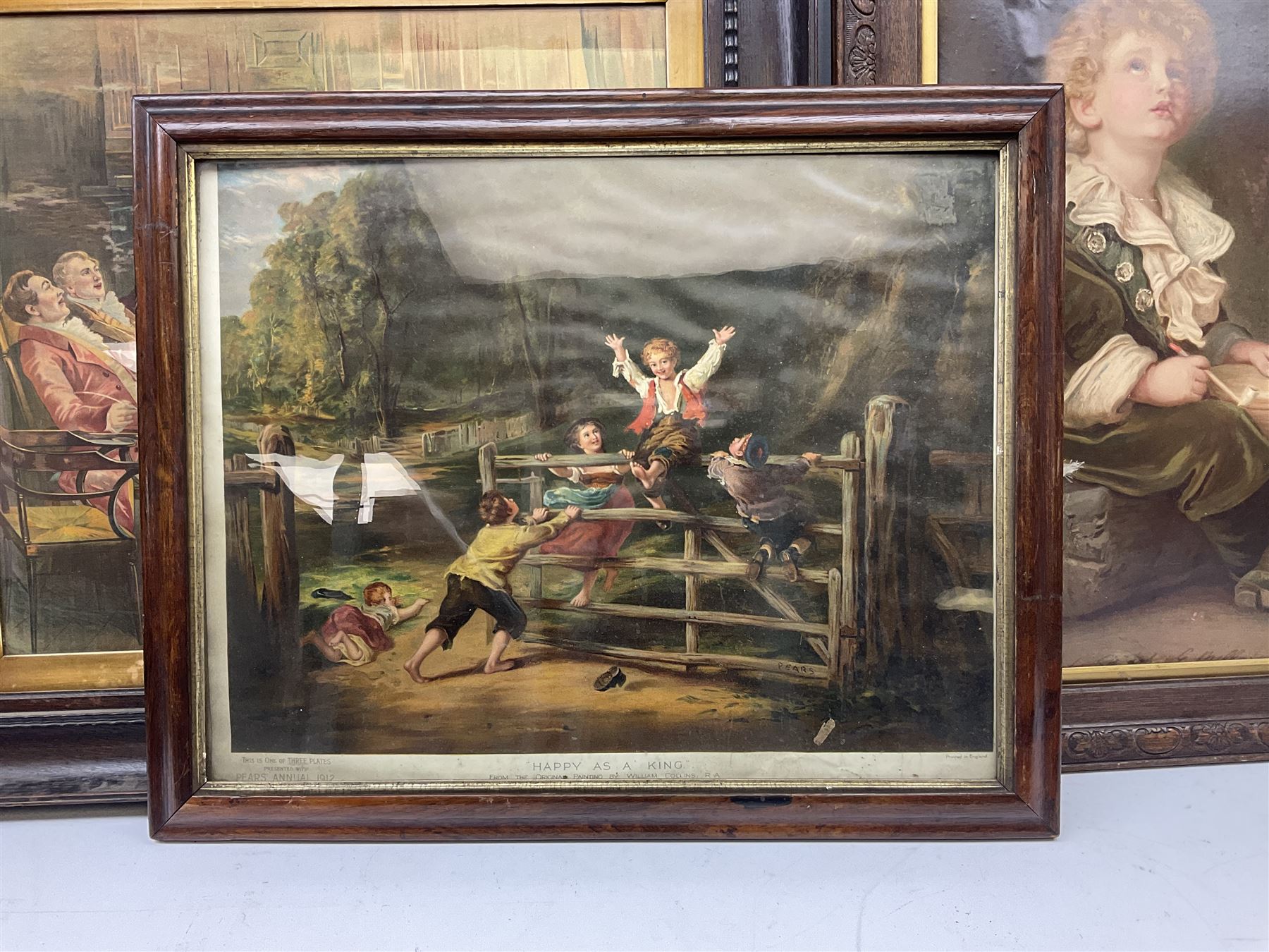 After Charles Haigh Wood 'To be or not to be' colour print, together with collection of early 20th Century prints (10) 