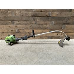 Petron PWR21CCGTA strimmer and a Spear & Jackson 1400W 2in1 Scarifier & Raker