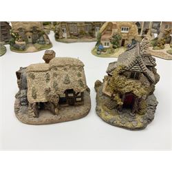 Twenty five Lilliput Lane, to include Village School, Greensted Church, The Chocolate House etc 