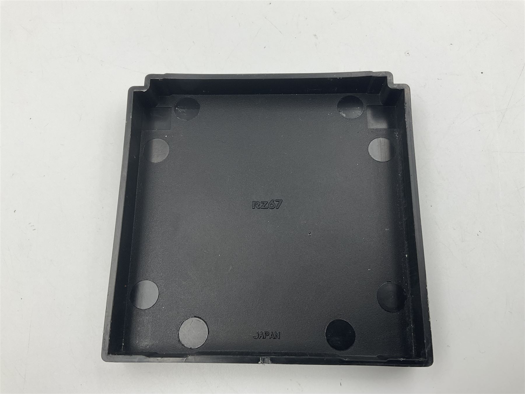 Mamiya RZ67 professional camera body, serial no 120282, with 'Mamiya-Sekor Z f=50mm 1:4.5 W' lens, serial no 18057 and RZ67 AE Prism Finder serial no 106809