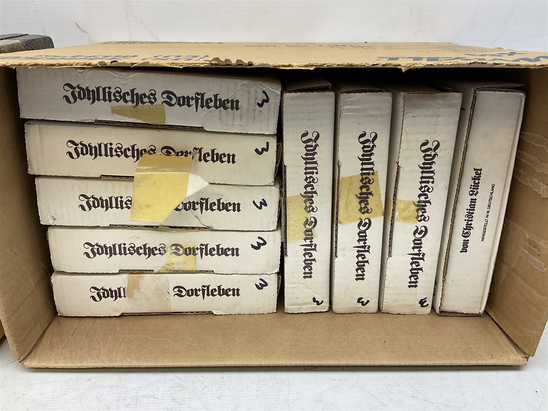 Twenty-three Bradford Exchange collector's plates with boxes and certificates, including Une Journee au bord de l'eau, wehrhaftes vischering, Vieux moulin a eau en Alsace etc 