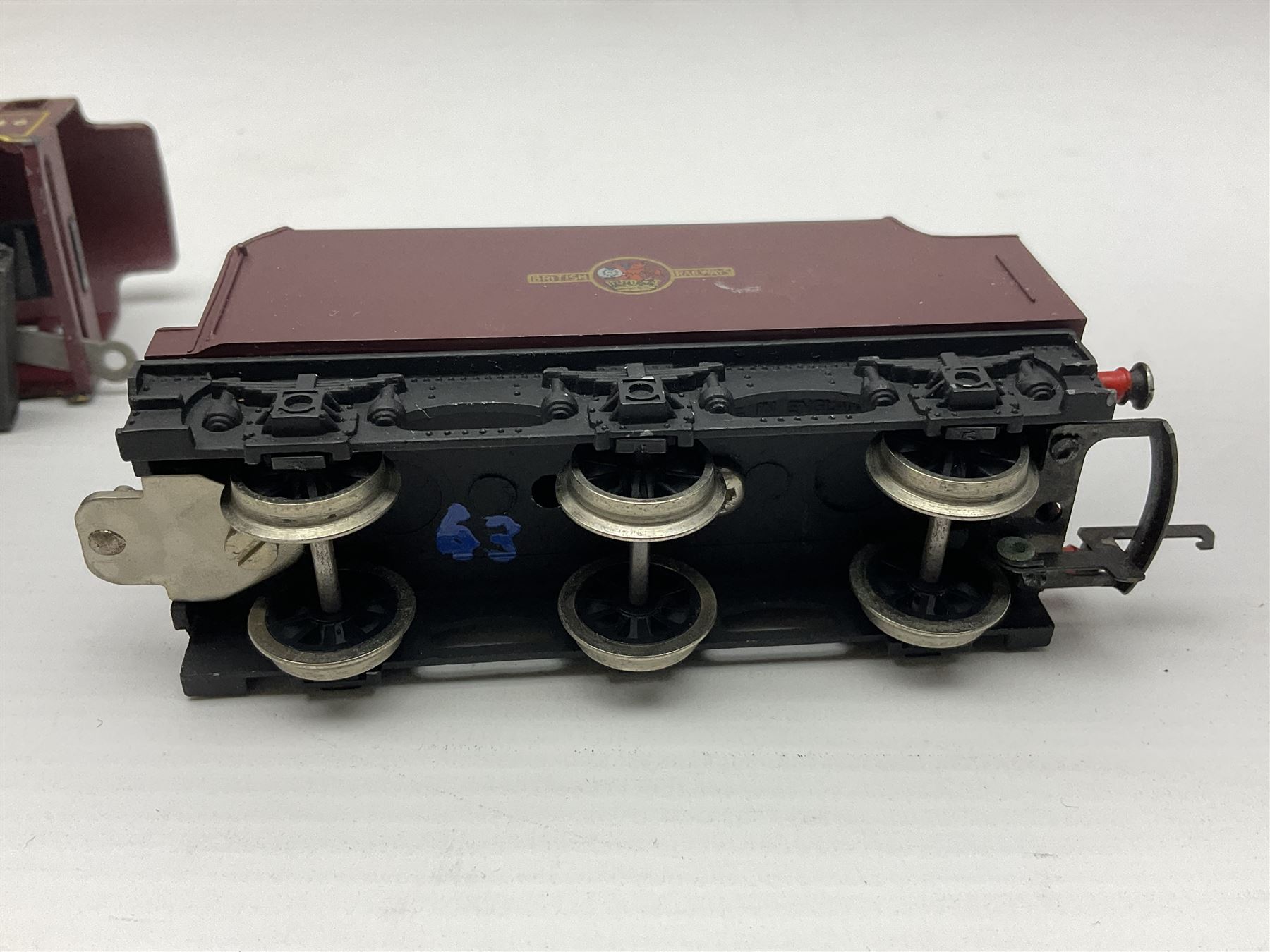 Wrenn '00' gauge - Princess Coronation (Duchess) Class 4-6-2 locomotive 'City of London' No.46245; boxed with tender and manual; and another similar bearing the nameplate 'City of Manchester' No.46246; in City of Birmingham box; both in BR Maroon (2)