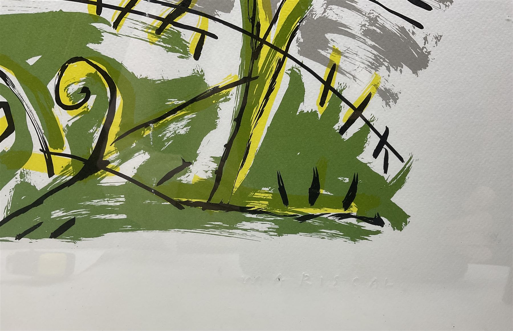 Javier Mariscal (Spanish 1950-): Cobi in Barcelona, set of three limited edition serigraphs embossed with signature and numbered 568, 500 and 581/700 in pencil max 50cm x 60cm 
Notes: Commissioned by SEAT in 1989 on the occasion of the Barcelona 1992 Olympic Games.