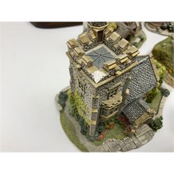 Sixteen Lilliput Lanes,to include, York Minster, St Patrick's Church, Convent in the Wood, St Stephens Church etc, tallest H16cm 