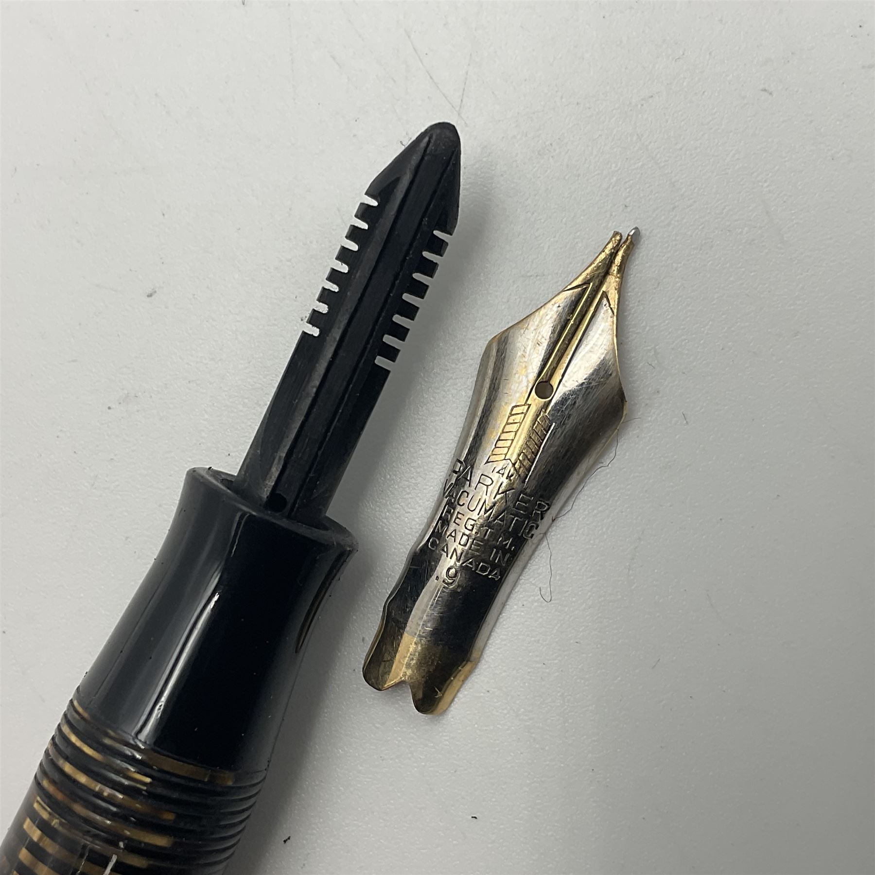 Collection of ball point and fountain pens, to include Burnham no 44, Ester Brook, Miles Martin etc  