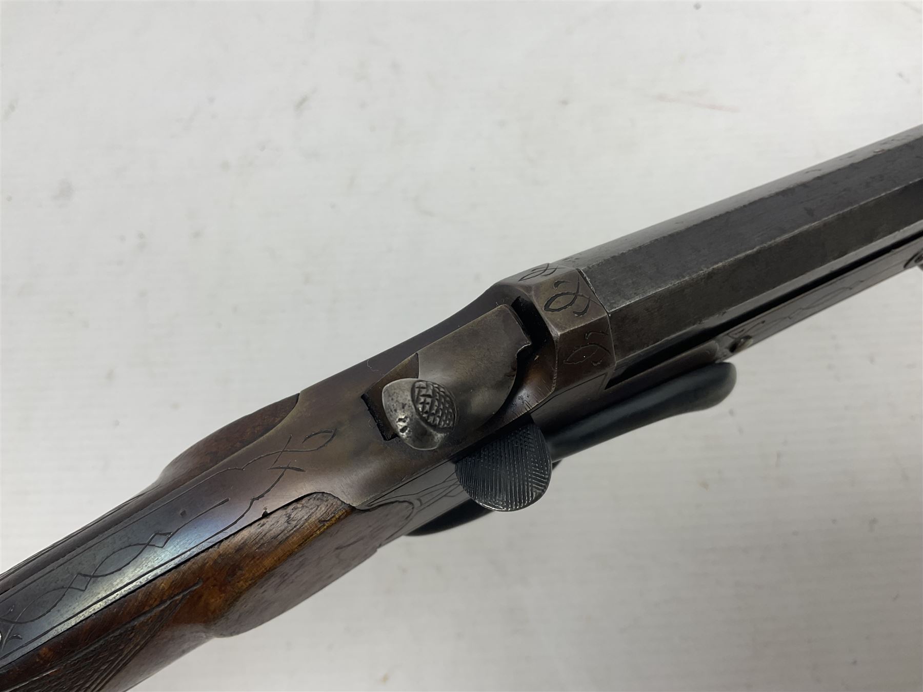 SHOTGUN CERTIFICATE REQUIRED - Belgian .410 folding single barrel hammer shotgun, with 75cm(29.5