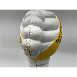 Cast iron Michelin man figure, H38cm