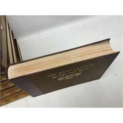 The Illustrated War News - Being a Pictorial Record of the Great War. Parts 1 -96 August 12th 1014 - June 7th 1916 uniformly bound in eight oblong quarto volumes with half-leather/gilt binding. Published by The Illustrated London News (8)