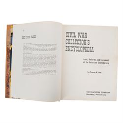 Three US Civil War Relic reference books, comprising North South Trader's Civil War Price Guide 4th edition, Francis Lord; Civil War Collector's Encyclopaedia and Stephen Sylvia and Michael O'Donnell; The Illustrated History of American Civil War Relics    