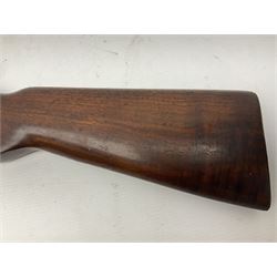 Winchester Model 74 .22 Short semi-automatic single shot rifle, the 61cm(24