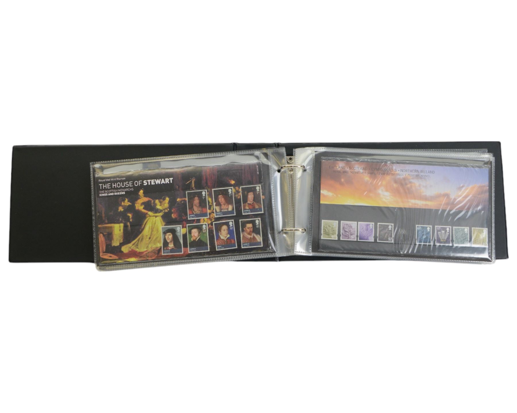 Queen Elizabeth II mint decimal stamps, mostly in presentation packs, face value of usable postage approximately 340 GBP